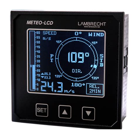 Indicador Lambrecht Meteo Lcd Nav Meteorolog A Presi N Atmosf Rica