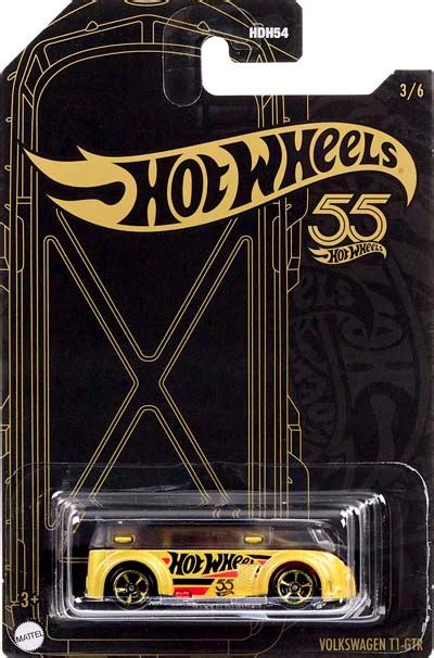 Hot Wheels 2023 Pearl Chrome Black Yellow シリーズのラインナップまとめ55th Anniversary Hot Wheels 情報