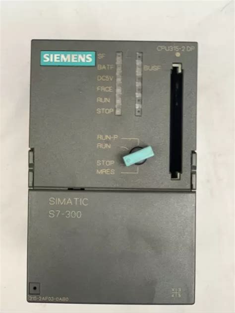 Siemens Simatic S Cpu Es Cf Ab Es Cf Ab