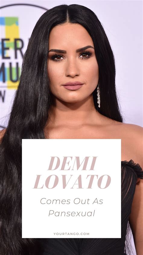 Demi Lovato Comes Out As Pansexual — Why Making The Distinction Matters