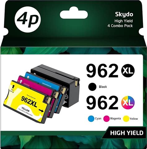 962xl Ink Cartridges Combo Pack Compatible For Hp 962 Xl Hp962xl 962xl