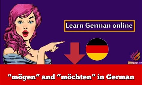 mögen and möchten in German