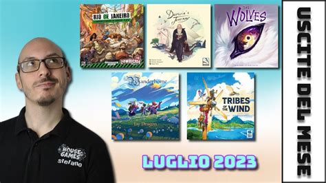 GIOCHI DA TAVOLO Le Nuove Uscite Di Luglio 2023 YouTube