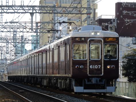 阪急電鉄 阪急6000系電車 6107 庄内駅 大阪府 鉄道フォト・写真 By I Love 阪急電車さん レイルラボraillab