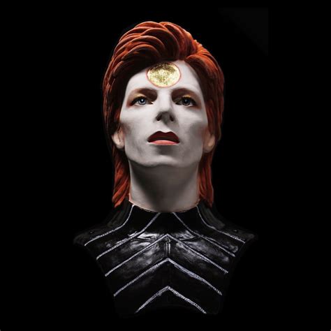 David Bowie 'Ziggy Stardust' - Full Head Bust Sculpture | BowieGallery