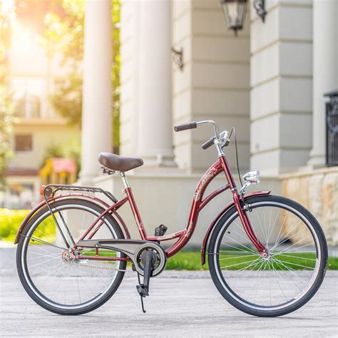 Велосипед Женский Городской VANESSA 26 Red с Корзиной Польша — Купить ...