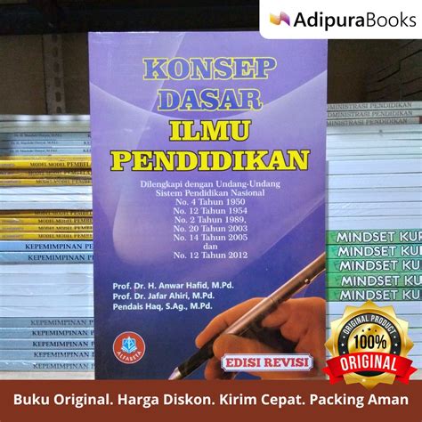 Jual Buku Original Konsep Dasar Ilmu Pendidikan Shopee Indonesia