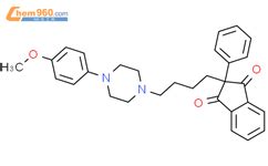 2 4 4 4 Methoxyphenyl Piperazin 1 Yl Butyl 2 Phenylindene 1 3 Dione