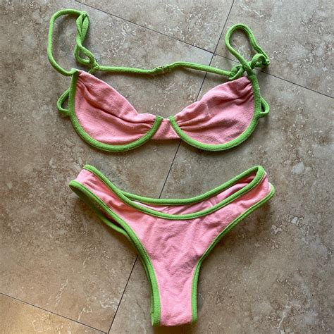 Frankies Bikini Terry Collection Suit Never Worn Depop