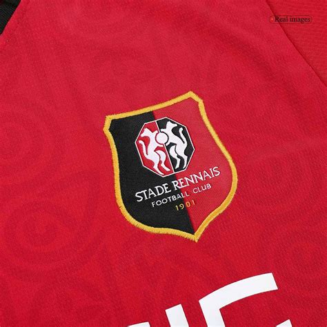 Stade Rennais Home Soccer Jersey 2023/24-Get Your Hands on Cheap Ligue ...