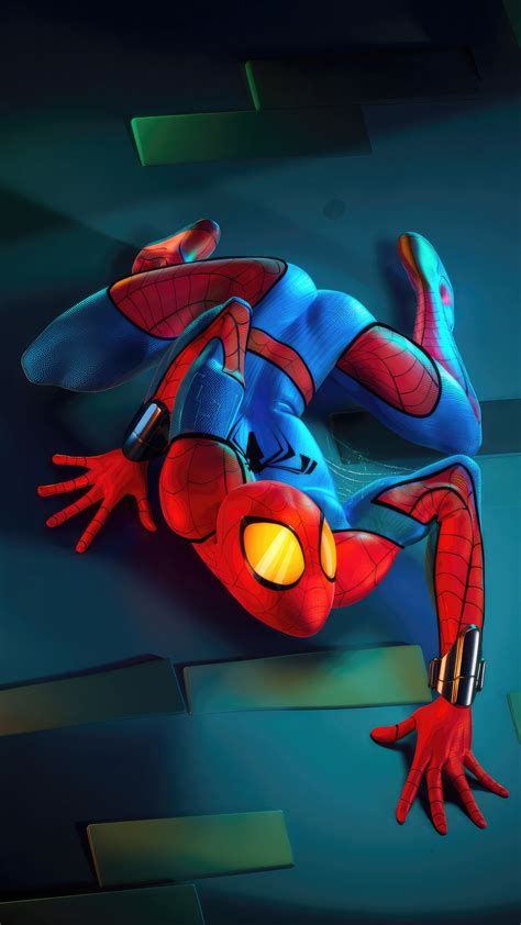 1080x1920 Spider Man Animated 5k Iphone 7,6s,6 Plus, Pixel xl ,One Plus ...