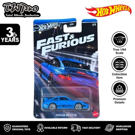 Jual Hot Wheels Fast And Furious 2024 Porsche 911 GT3 RS TWPro Shopee Indonesia