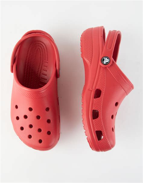 Crocs Classic Unisex Clogs Red Tillys