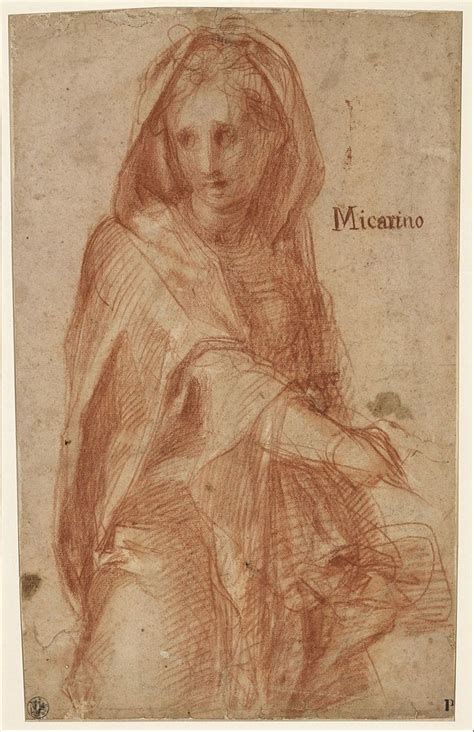 Pontormo Jacopo Carucci Italian Female Figure With