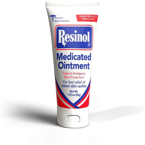 Resinol Topical Analgesic Skin Protectant Medicated Ointment - 1.75oz ...