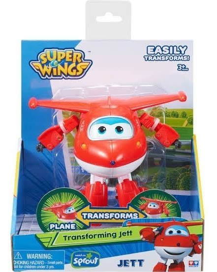 Súper Wings Jett Transformable Avión Juguete Mercado Libre