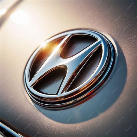 Premium Photo | Hyundai emblem evolution a visual journey through the ...