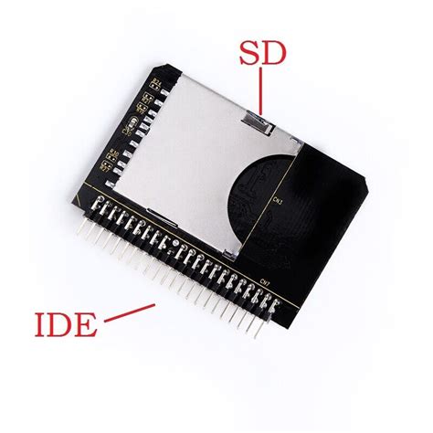 Sd Sdhc Sdxc Mmc Memory Card To Ide Inch Pin Male Adapter