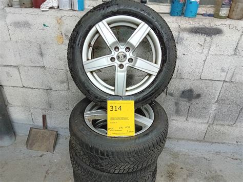 Alu Felge 16 Rupe 5x100 4 Kom Gume Dot 35 22 205 55