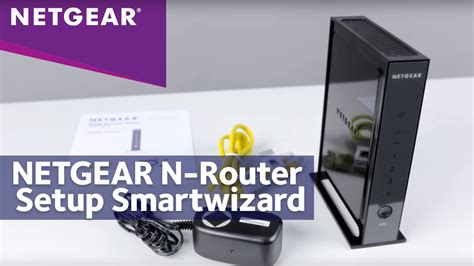 How To Install A Netgear Wireless N Router With Smart Wizard Youtube