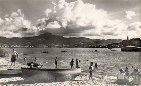 Hendaye Hendaye frontière franco espagnole un coin de la plage