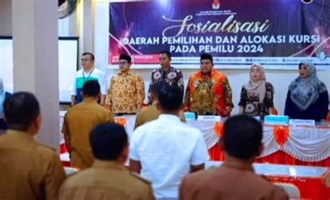 Kpu Padang Pariaman Gelar Sosialisasi Penetapan Dapil Dan Alokasi Kursi