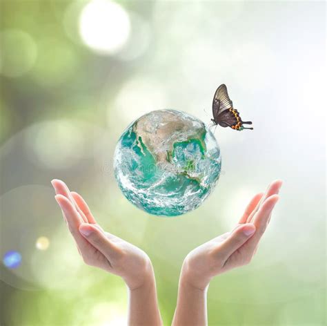 World Environment Day And Ecological Friendly Concept With Green Planet