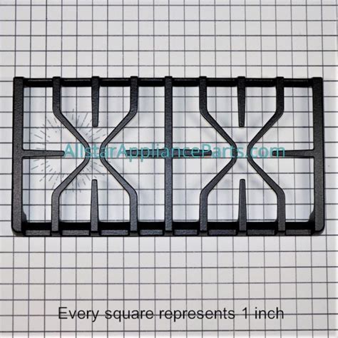 Ge Rangestoveoven Burner Grate Wb31x27151