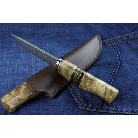 Нож Damascus Puukko
