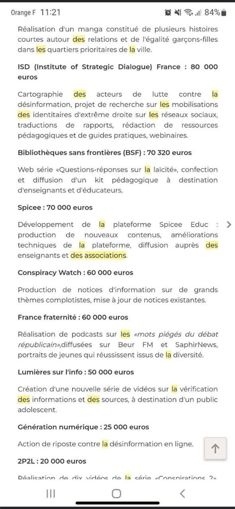 conspiracy   recu eur du fonds marianne observatoire de