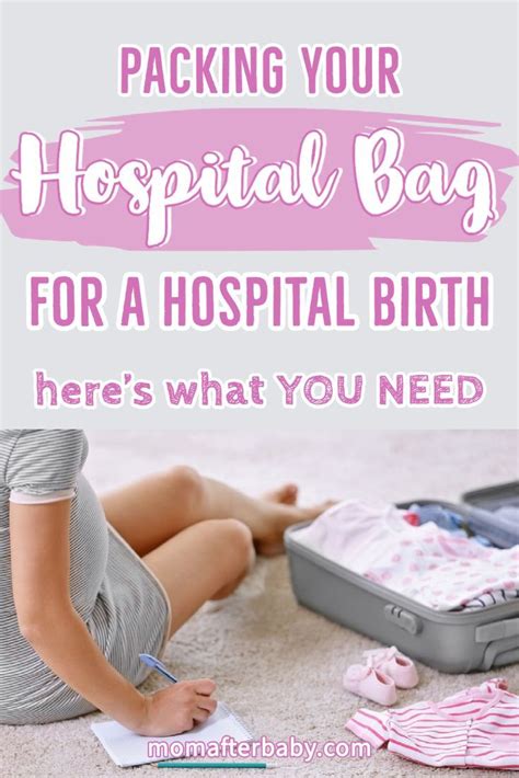 Packing Your Hospital Bag What To Pack For Mom Baby And Dad