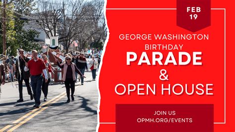 Presidents Day Wreath Laying, Parade and Open House | OPMH