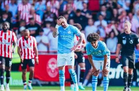 Manchester City zamyka sezon Premier League porażką z Brentford