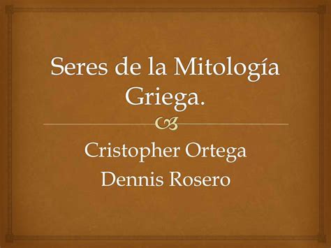 PDF Seres de la mitología griega DOKUMEN TIPS