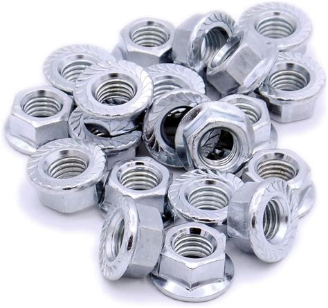 M Mm Serrated Flange Hex Nut Stainless Steel A Pack Of