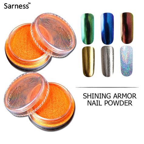 Sarness Beauty Gold Sliver Nail Glitter Powder Shinning Nail Mirror