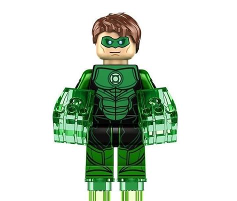 Custom Handmade Lego Batman Green Lantern Minifigure Building - Etsy