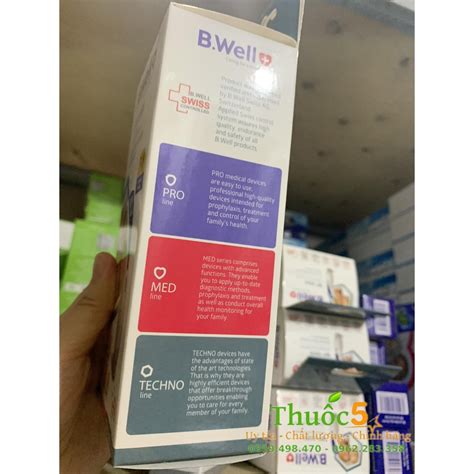 [GIÁ GỐC] Máy bắn nhiệt B.Well Swiss WF-5000 Cảm Biến Khoảng Cách