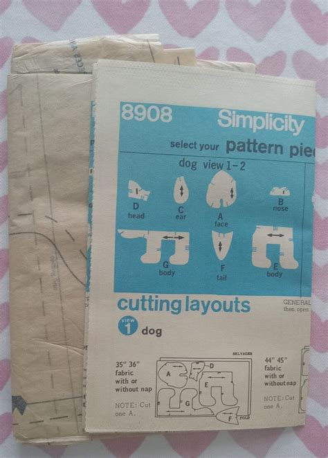 Vintage Simplicity Stuffed Toys Patterns Naked Etsy