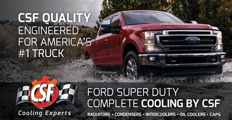 Best Ford Truck Cooling Products By Csf The Cooling Experts