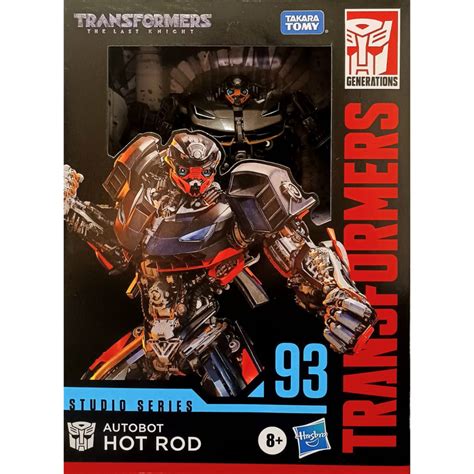 Hasbro Transformers Studio Series Transformers The Last Knight SS Deluxe Hot Rod BIB Shopee