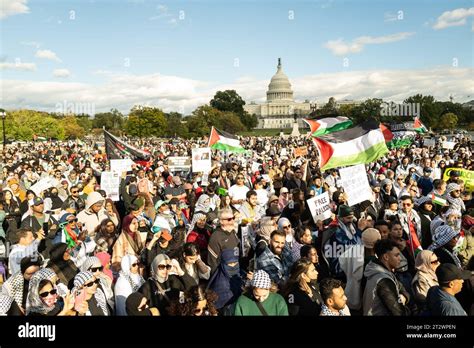 Washington Dc Usa Oktober Hamas Zwischen Israel Und