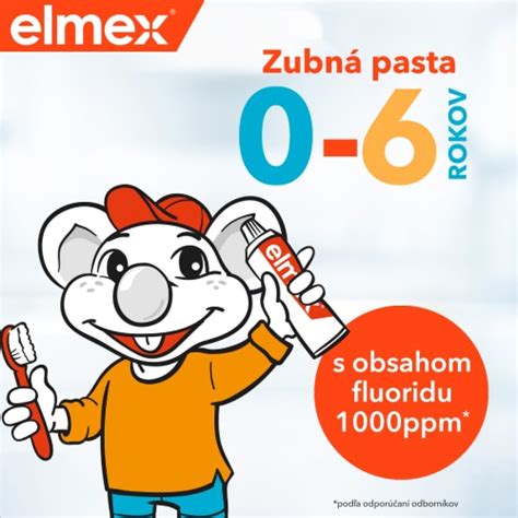 Detská zubná pasta elmex® KIDS