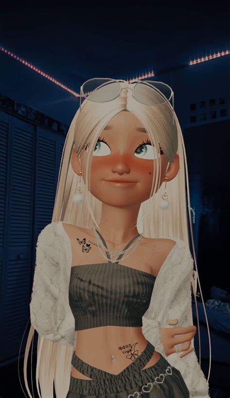 Zepeto User Justcora Zepeto Looks Ideas Blonde Hair Cartoon Aesthetic Zepeto Character