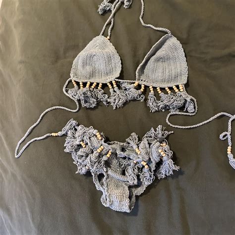 Andi Bagus Crochet Bikini Set Beachyvibes Bikini Depop