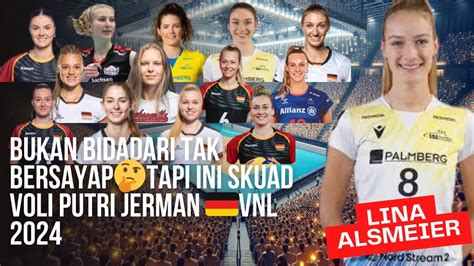 Ini Bukan Bidadari Tak Bersayap Tapi Skuad Timnas Voli Putri Jerman