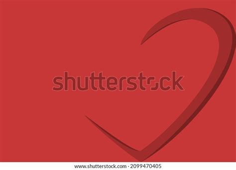 Heart Love Background Wallpaper Red Stock Vector (Royalty Free ...