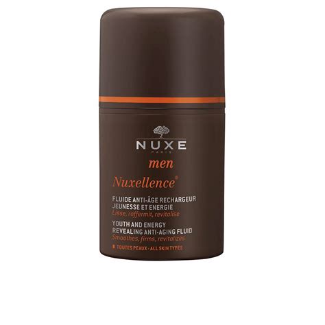 NUXE MEN NUXELLENCE® anti-aging fluid Anti-aging and Anti-wrinkle Nuxe ...