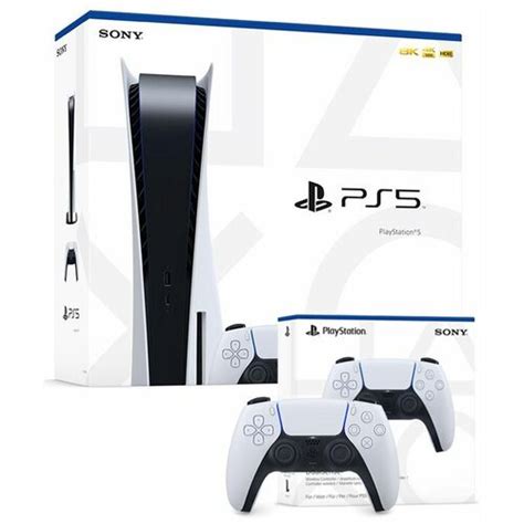 Sony konzola playstation 5 PS5 + 2x dualsense wireless controller ...