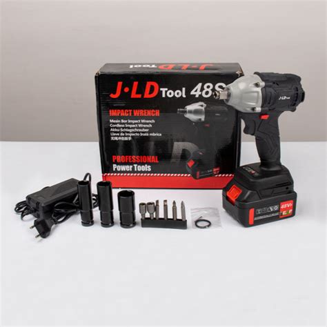 COD Impact JLD Tool 88v Original Brushless Impact Baterai Torsi Besar